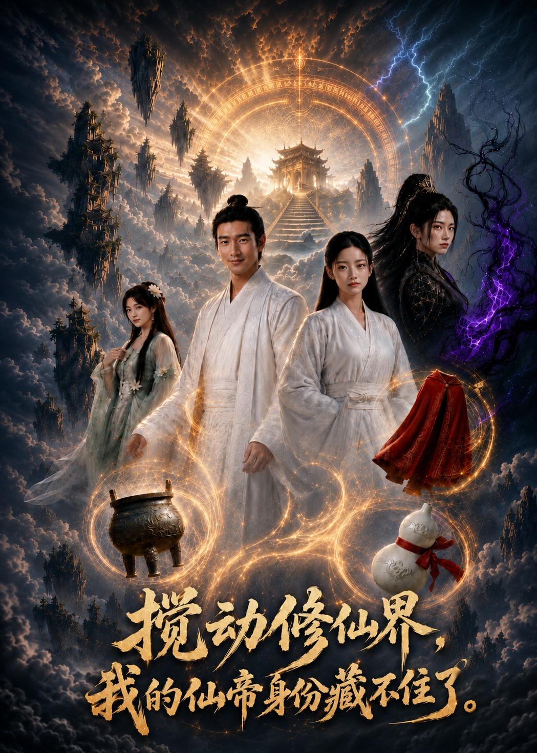 搅动修仙界，我的仙帝身份藏不住了海报