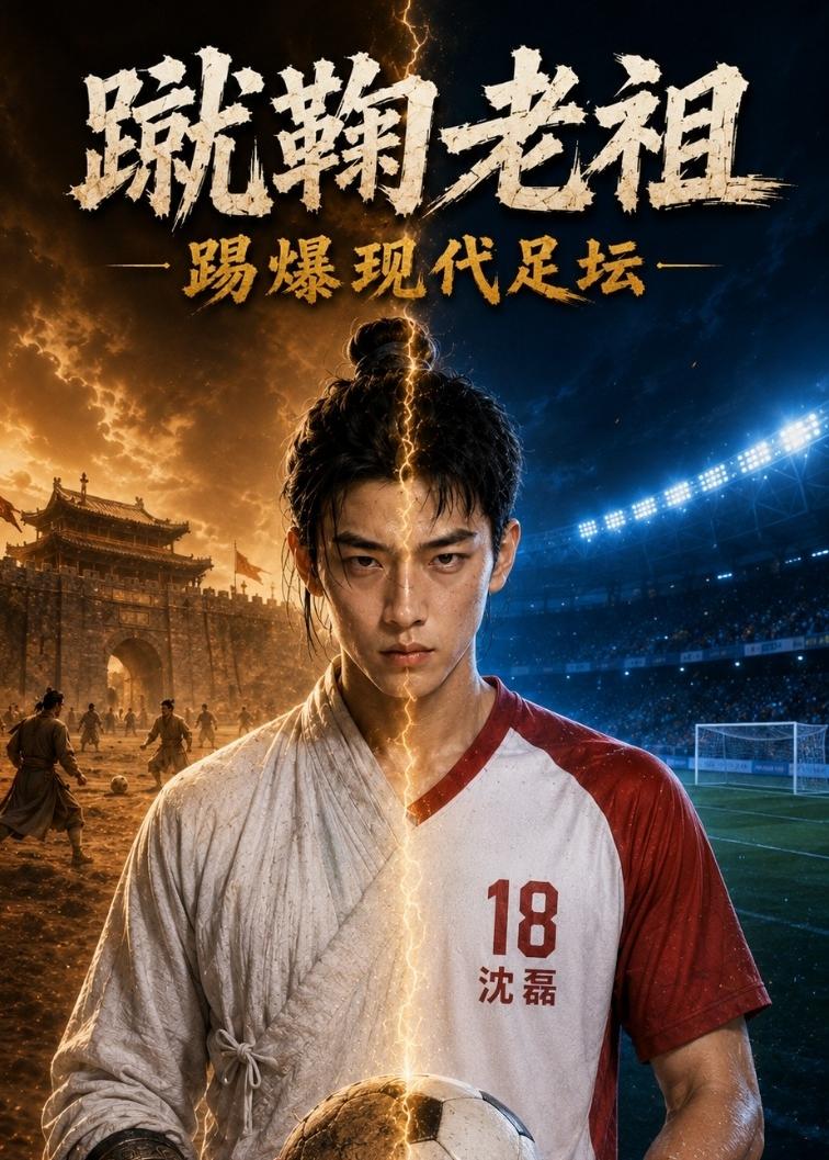 蹴鞠老祖，踢爆现代足坛海报