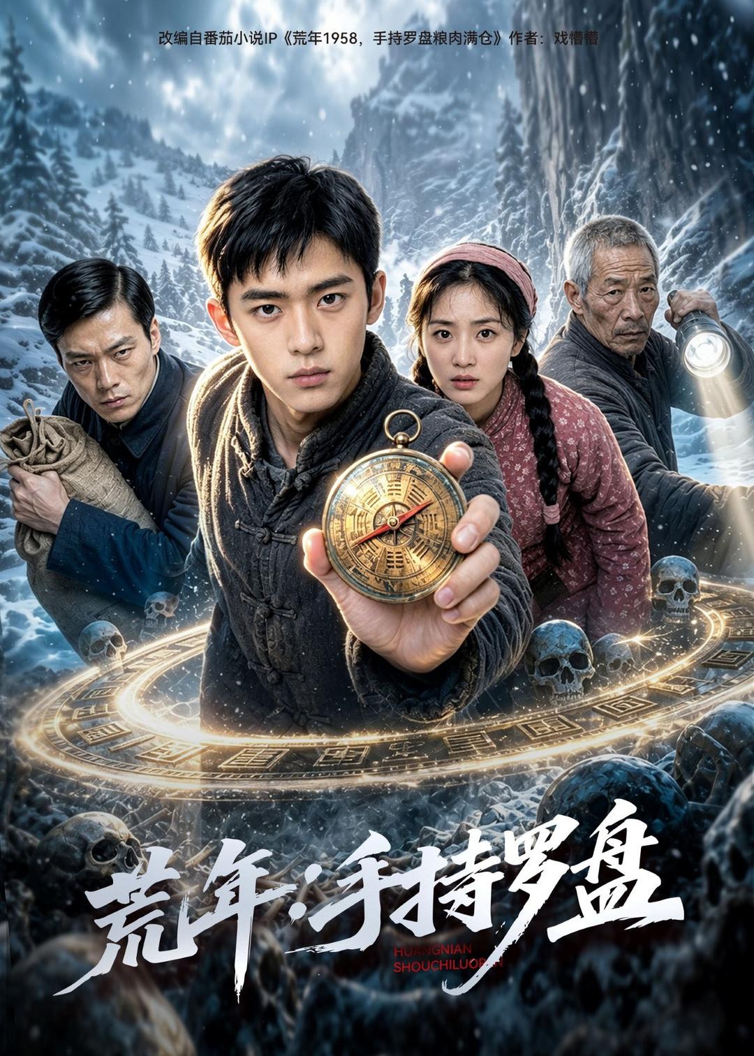 荒年：手持罗盘海报