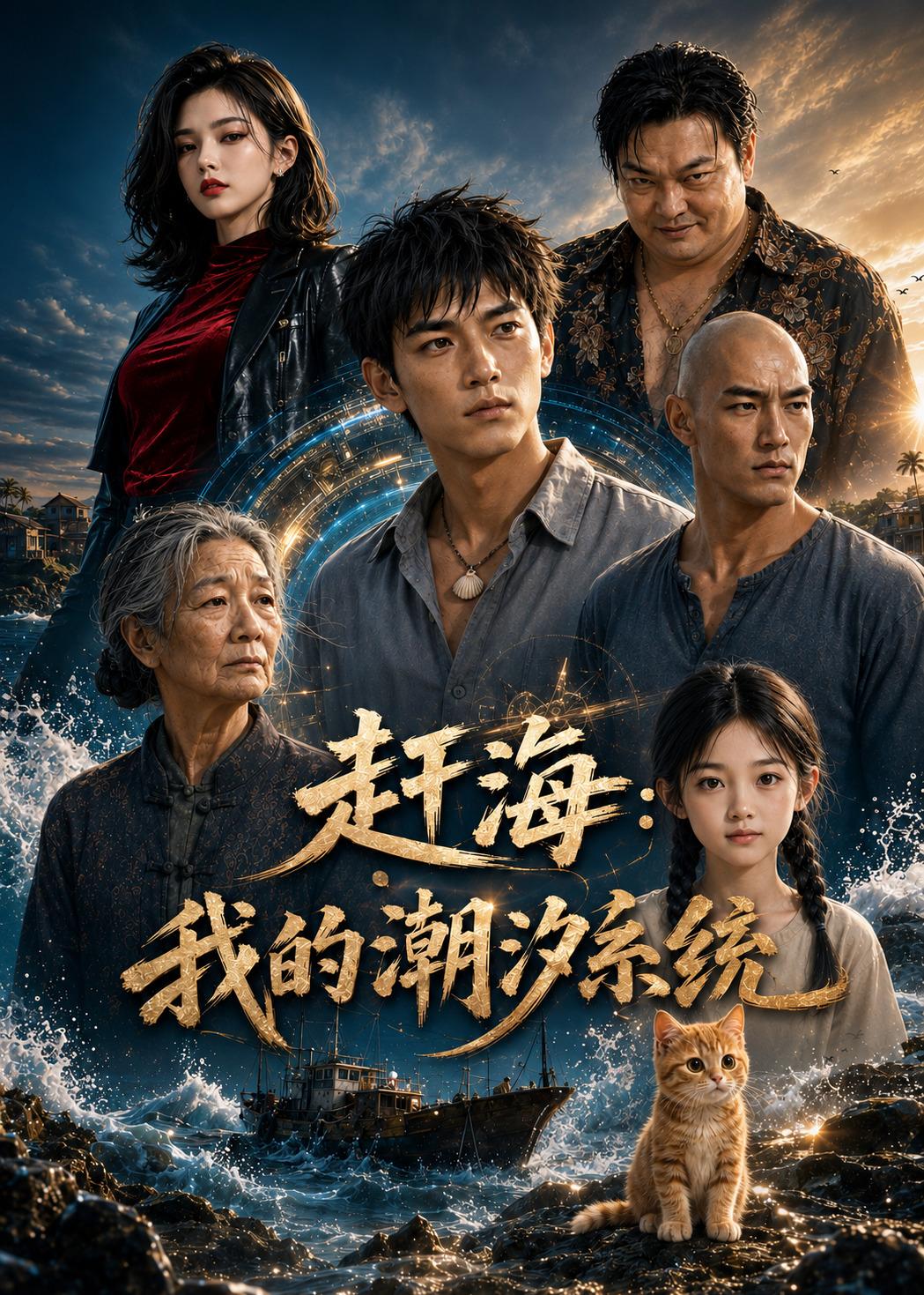 赶海：我的潮汐系统海报