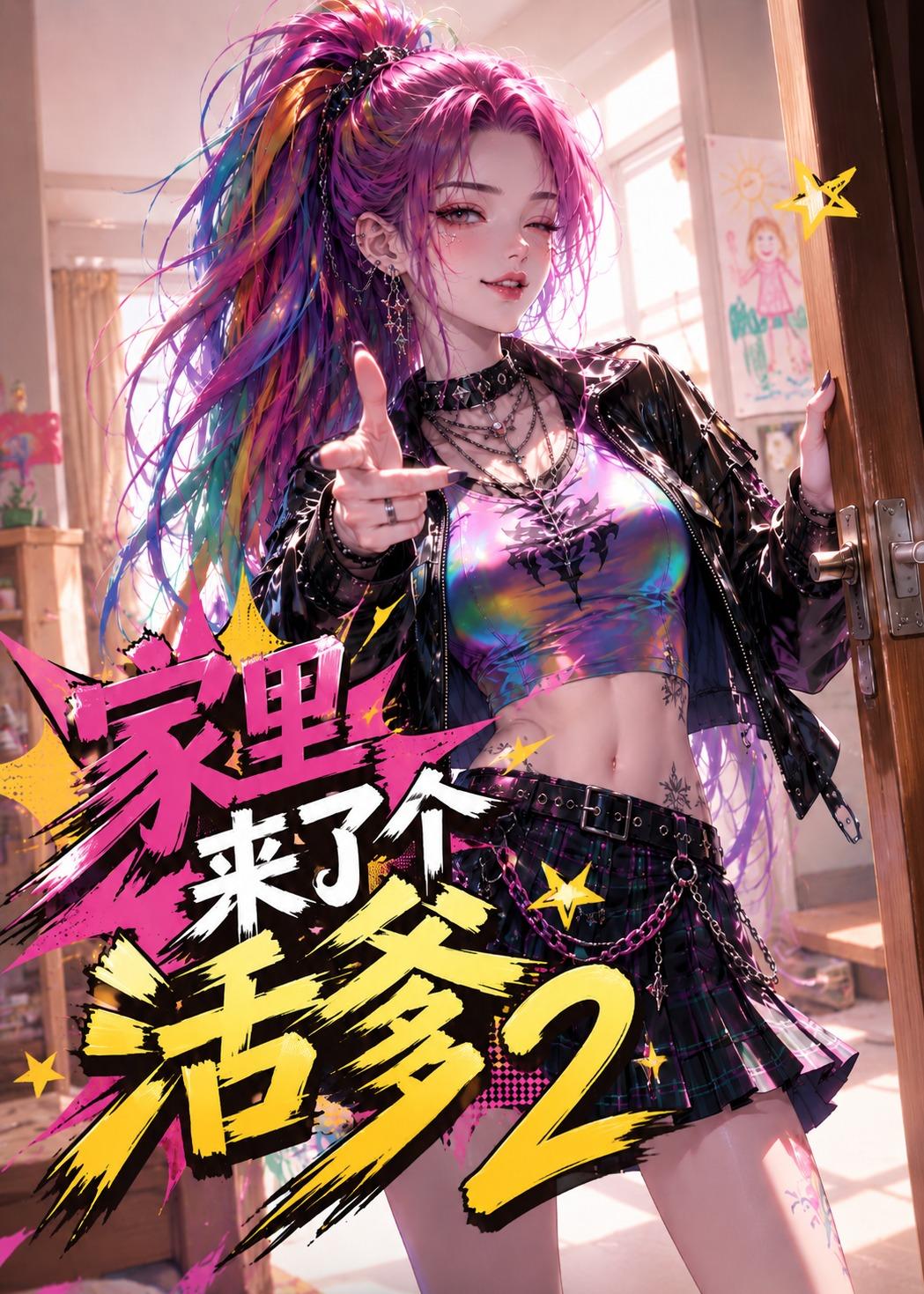 家里来了个活爹2海报