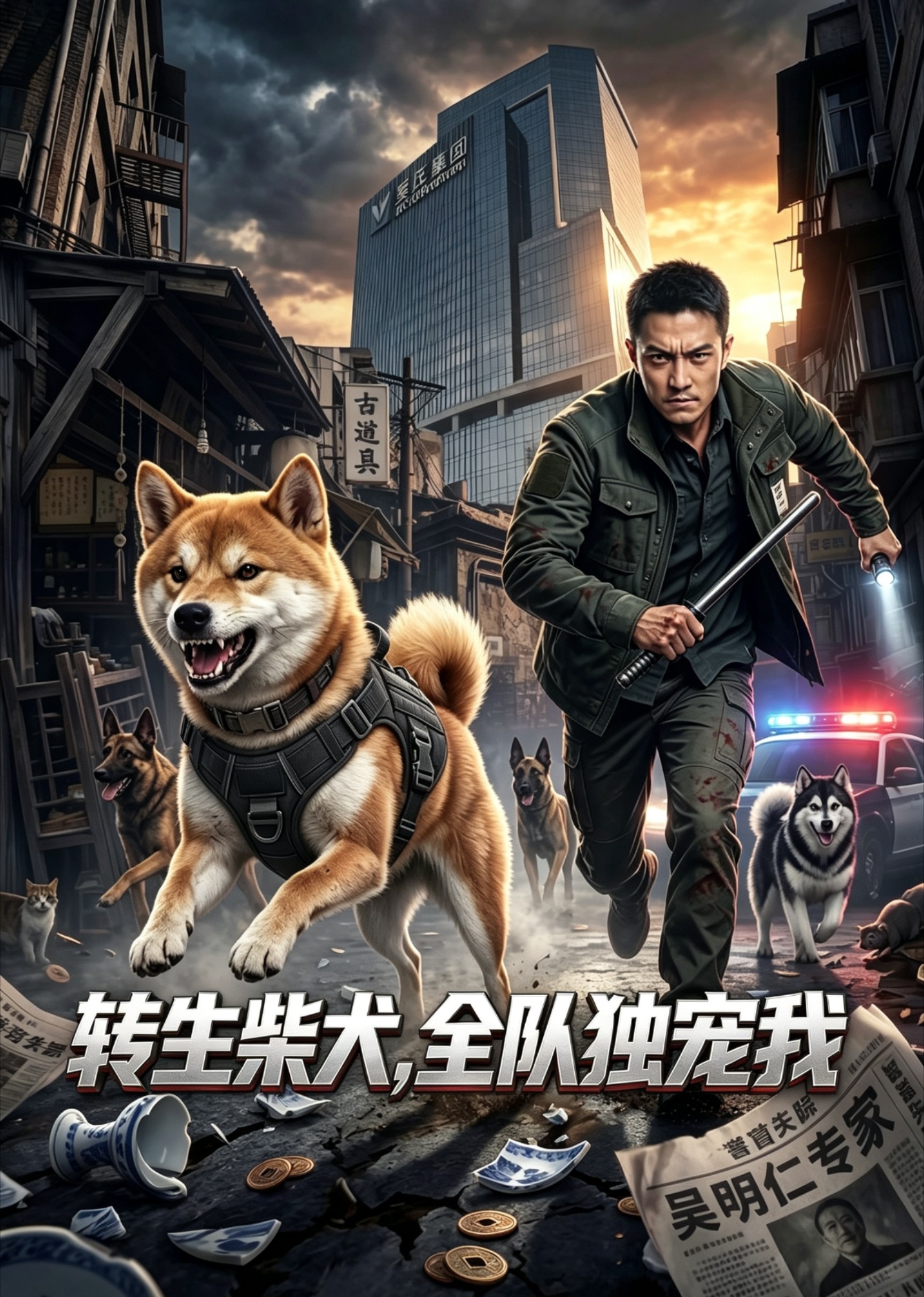 转生柴犬，全队独宠我海报
