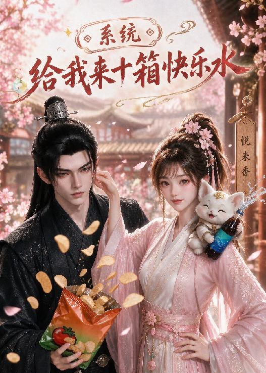 系统，给我来十箱快乐水海报