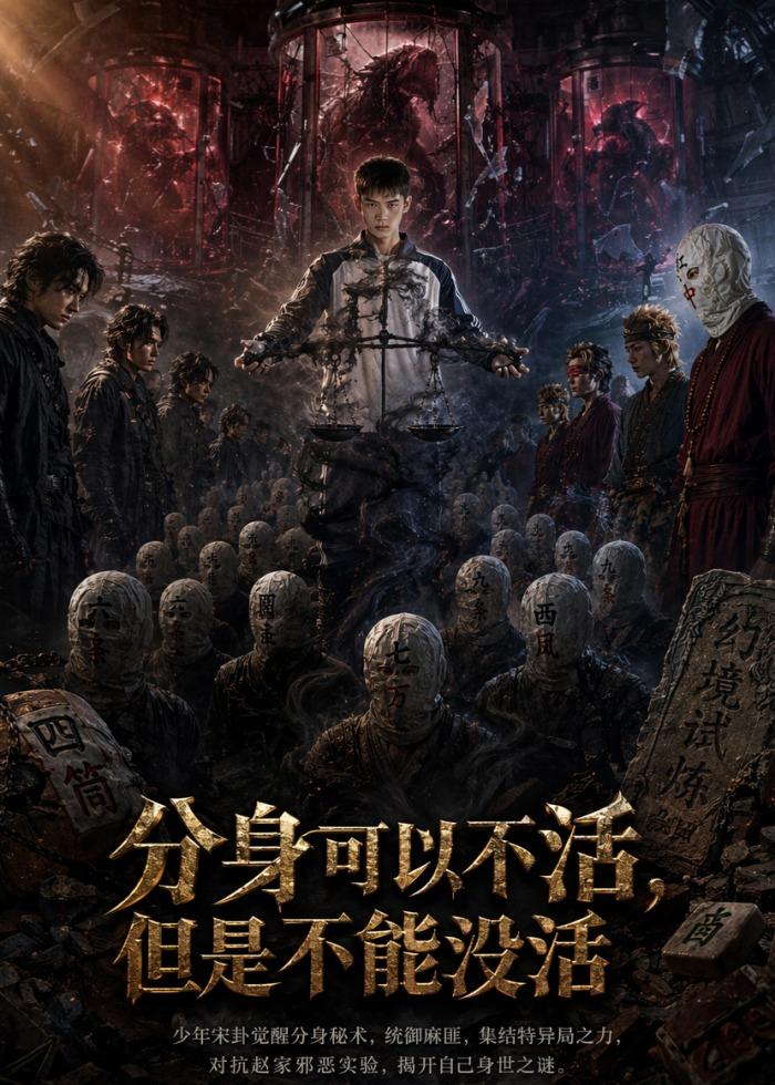 分身可以不活，但是不能没法海报