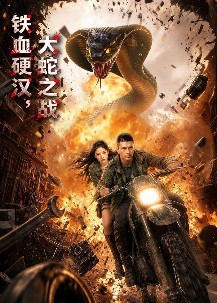 铁血硬汉，大蛇之战海报