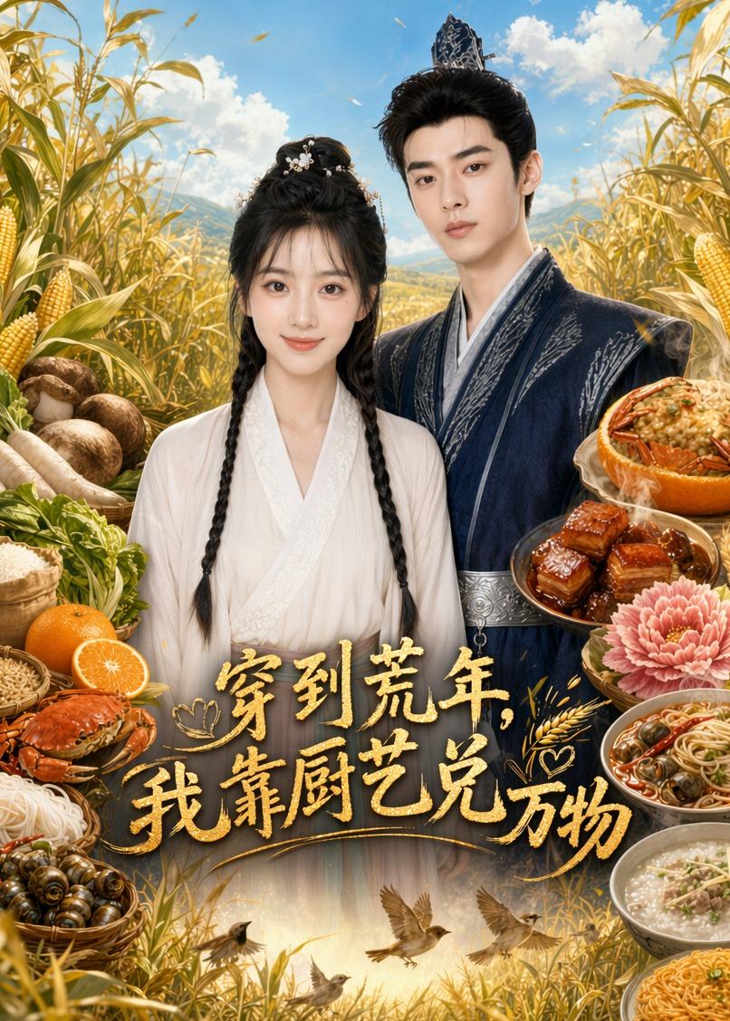穿到荒年，我靠厨艺兑万物海报