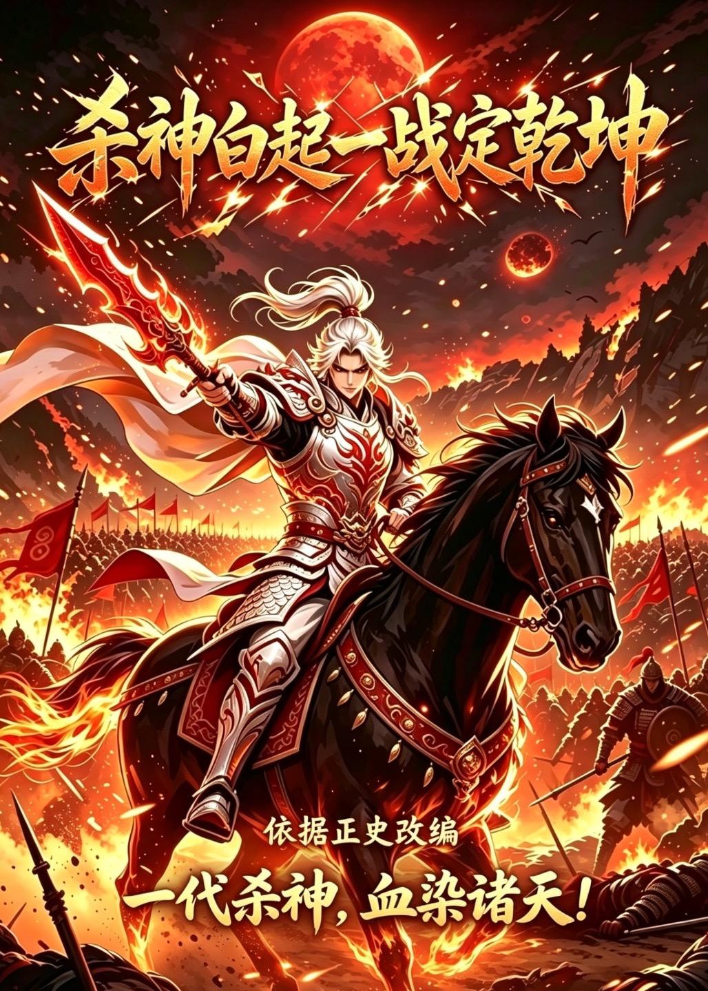 杀神白起一战定乾坤海报
