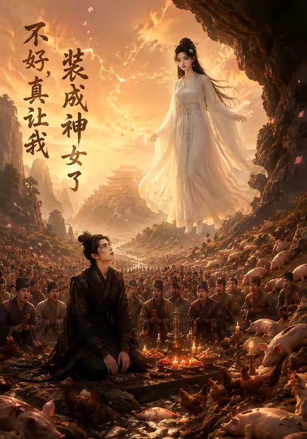 不好，真让我装成神女了海报