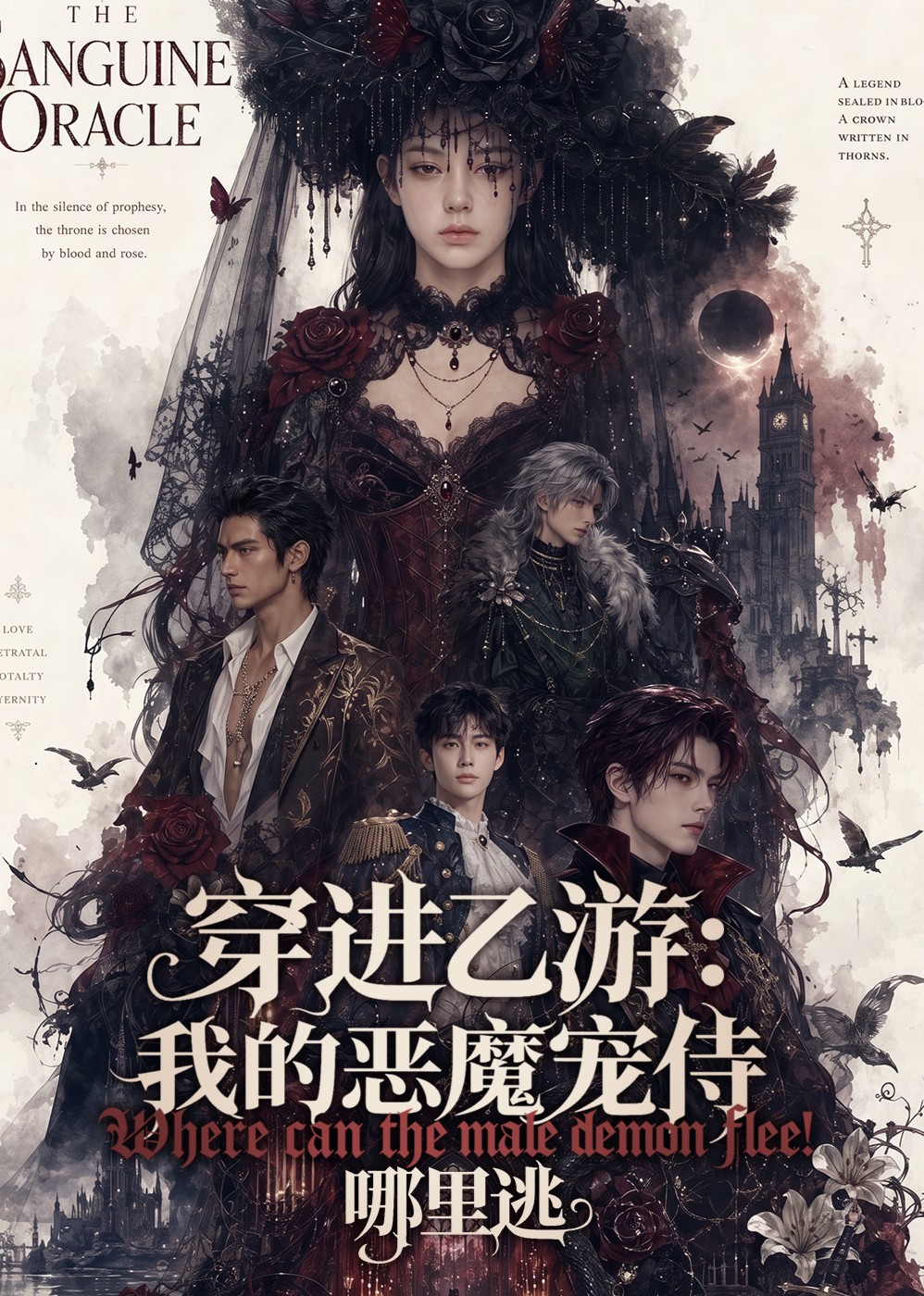 穿进乙游：我的恶魔宠侍哪里逃海报