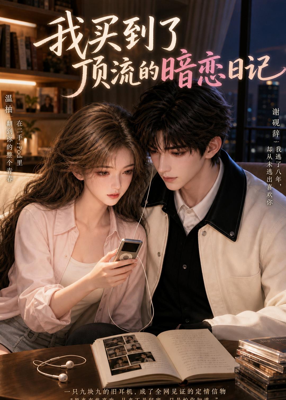 我买到了顶流的暗恋日记海报