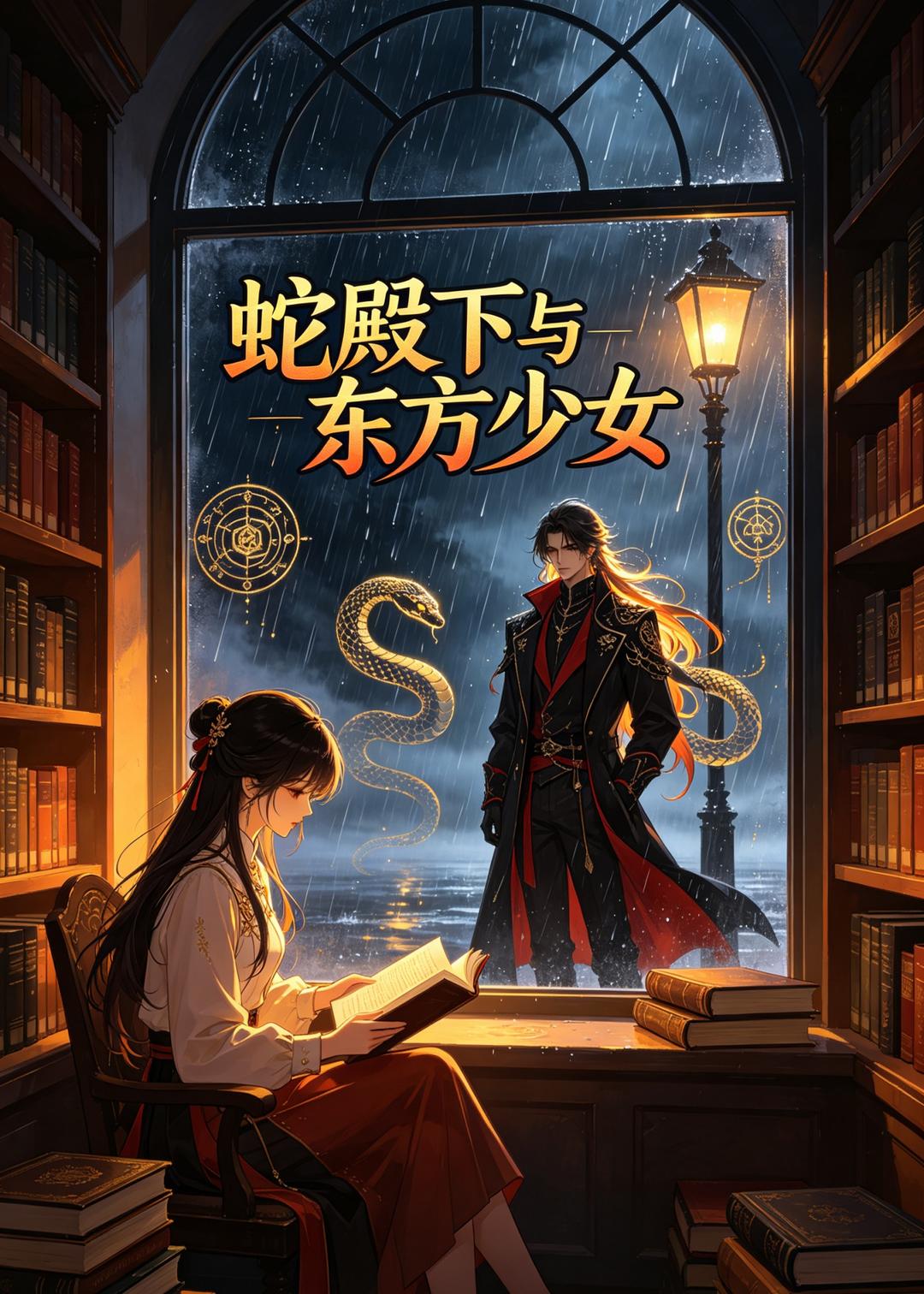 蛇殿下与东方少女海报
