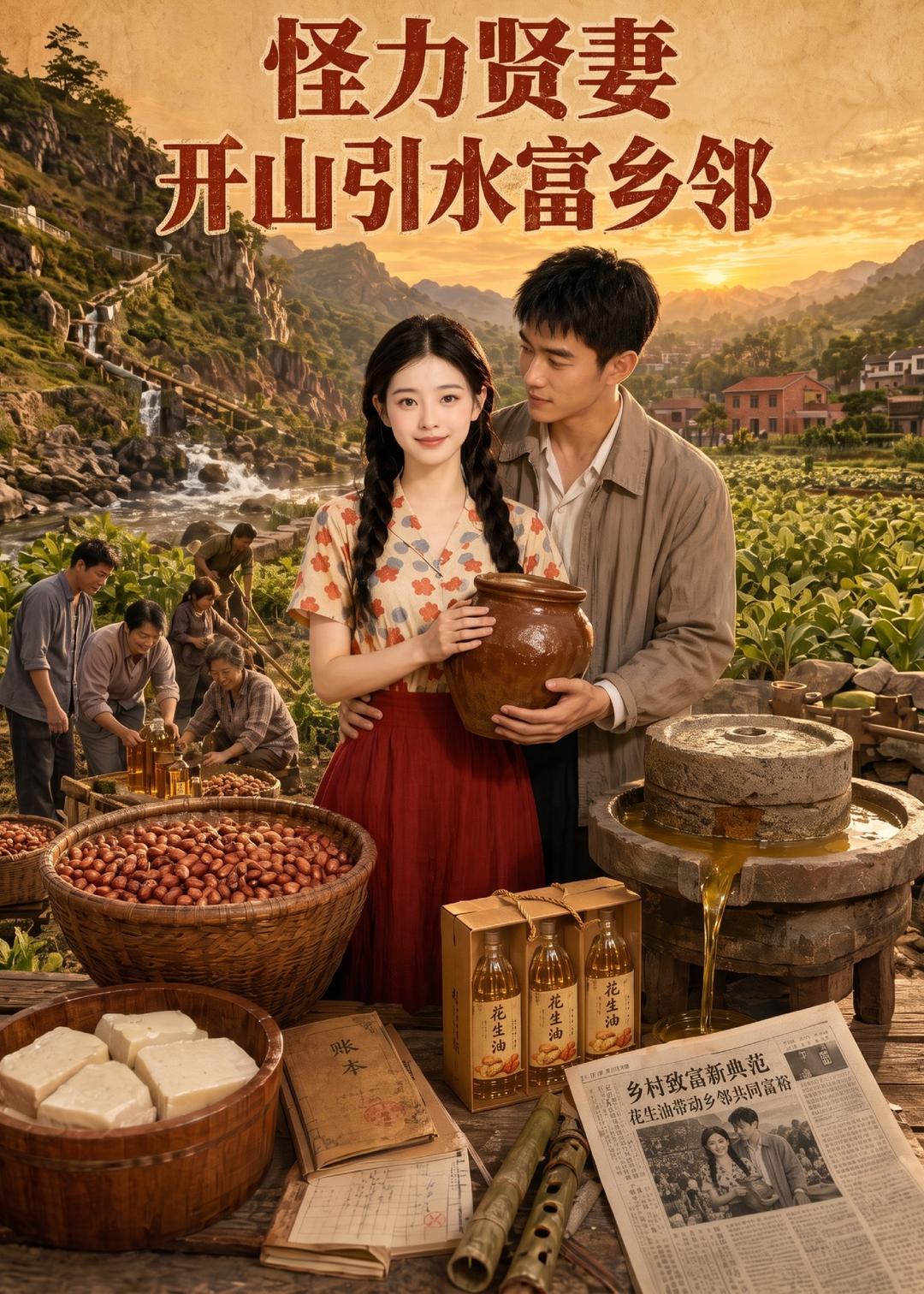 怪力贤妻开山引水富乡邻海报