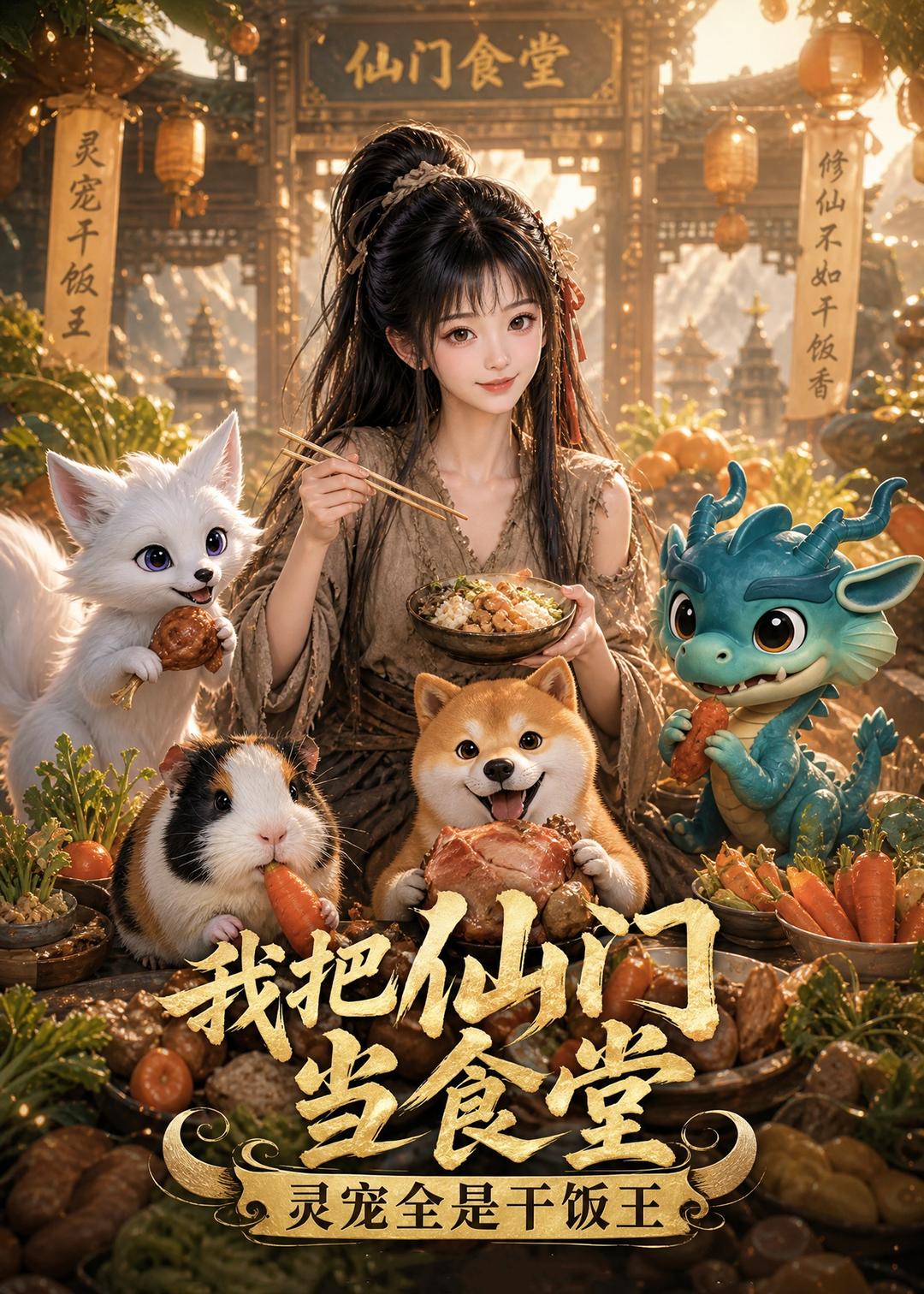 我把仙门当食堂，灵宠全是干饭王海报