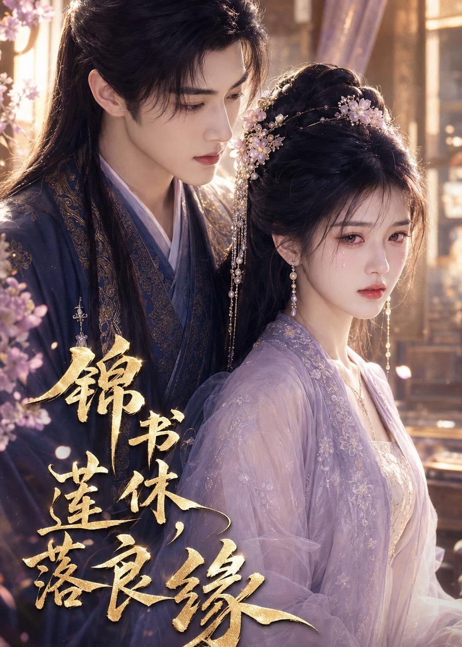 锦书休，莲落良缘海报