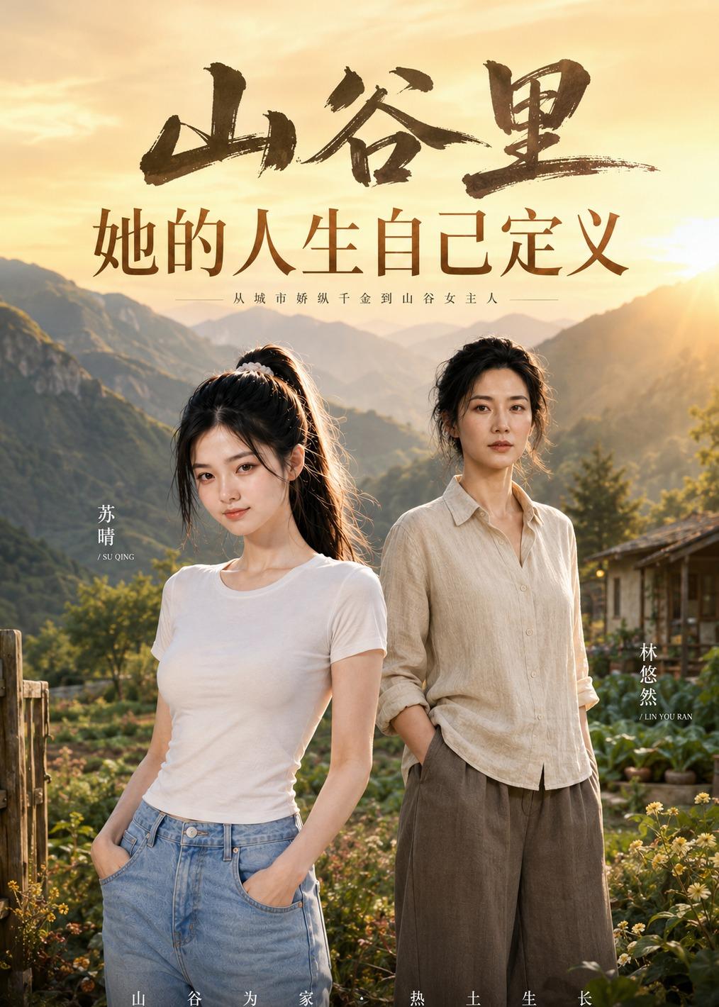 山谷里：她的人生自己定义海报