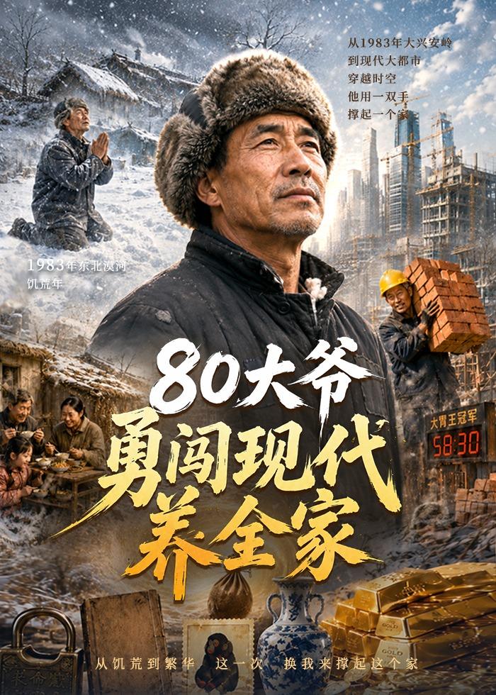80大爷勇闯现代养全家海报