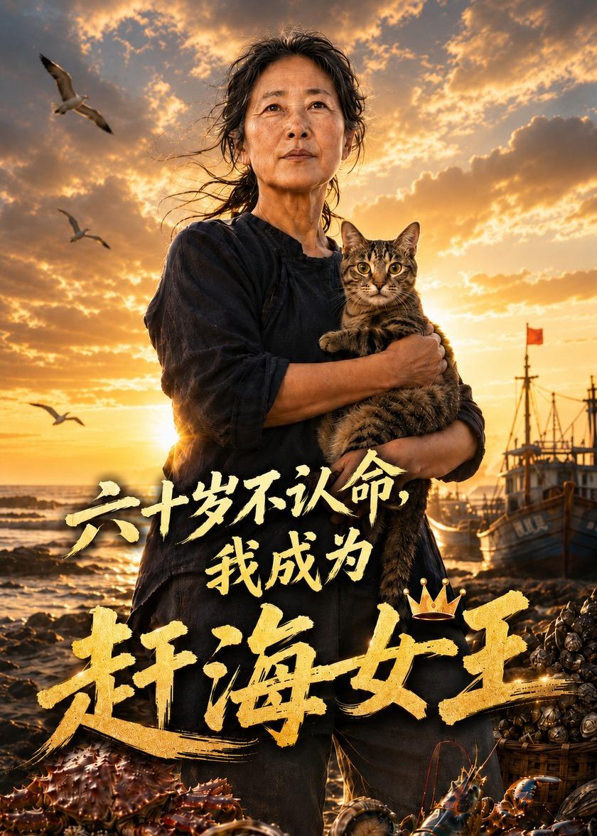 六十岁不认命，我成为赶海女王海报