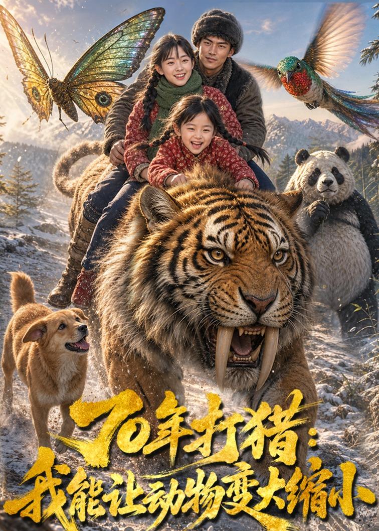 70年打猎：我能让动物变大缩小海报