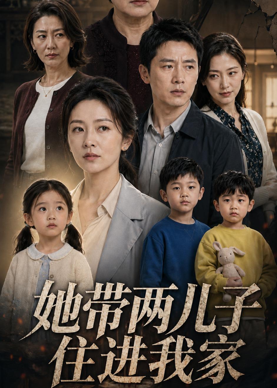 她带两儿子住进我家海报