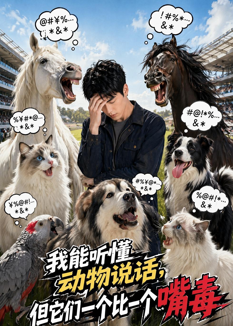 我能听懂动物说话，但它们一个比一个嘴毒海报