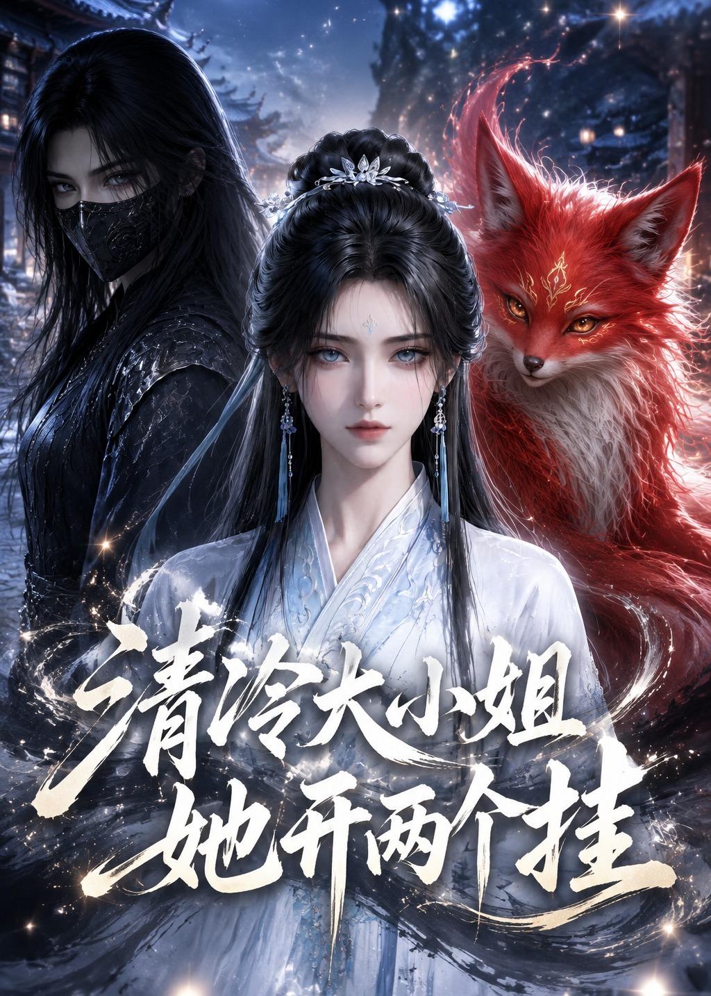 清冷大小姐她开两个挂海报