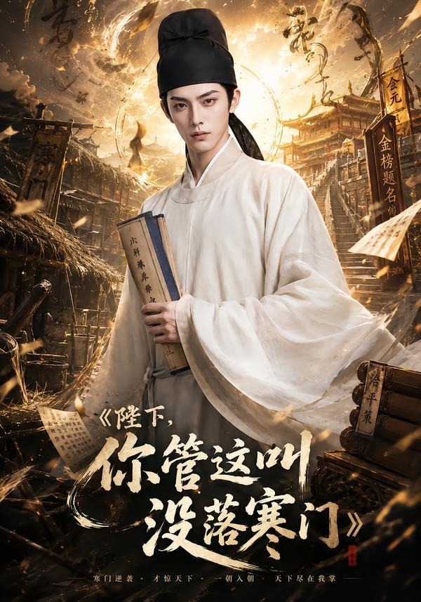陛下，你管这叫没落寒门海报