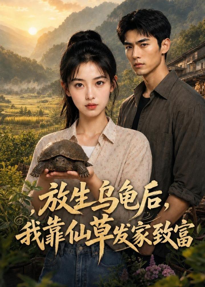 放生乌龟后我靠仙草发家致富海报