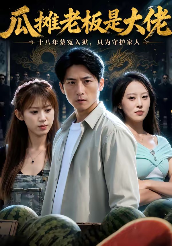 瓜摊老板是大佬海报