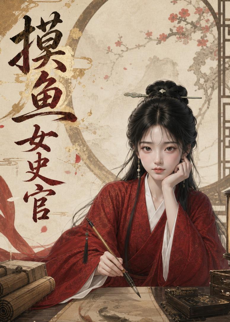 摸鱼女史官海报