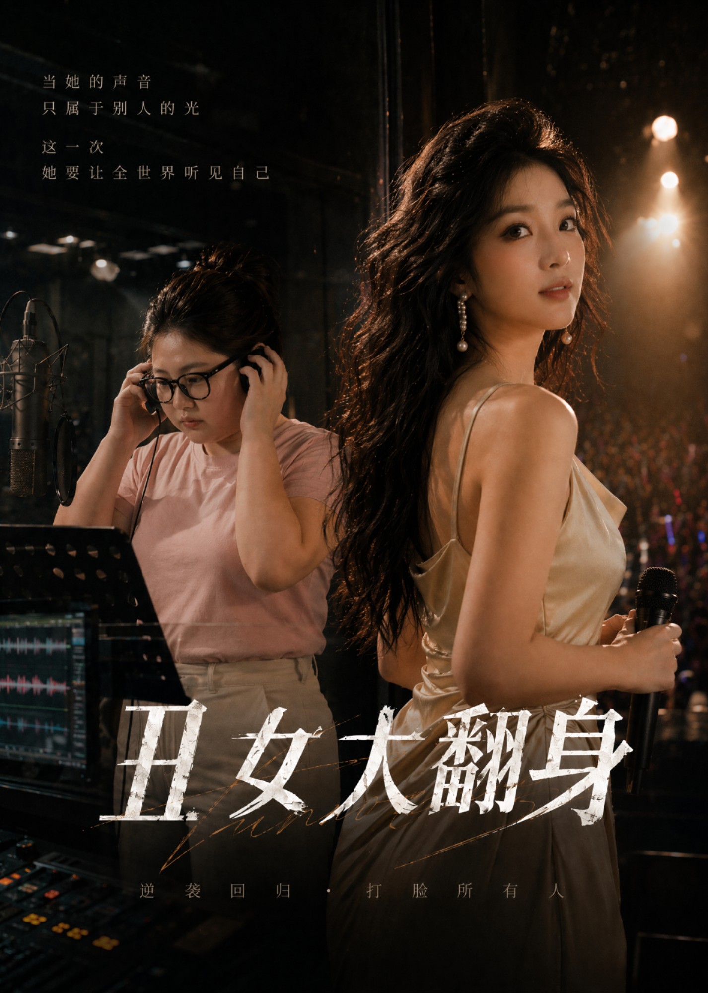 丑女大翻身(AI漫剧)海报