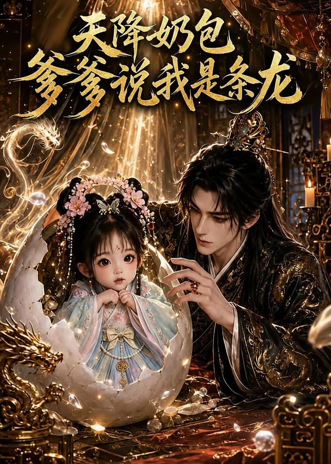 天降奶包，爹爹说我是条龙(AI漫剧)海报