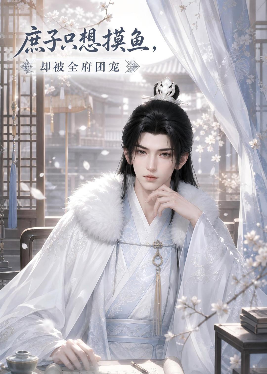 庶子只想摸鱼，却被全府团宠(AI漫剧)海报