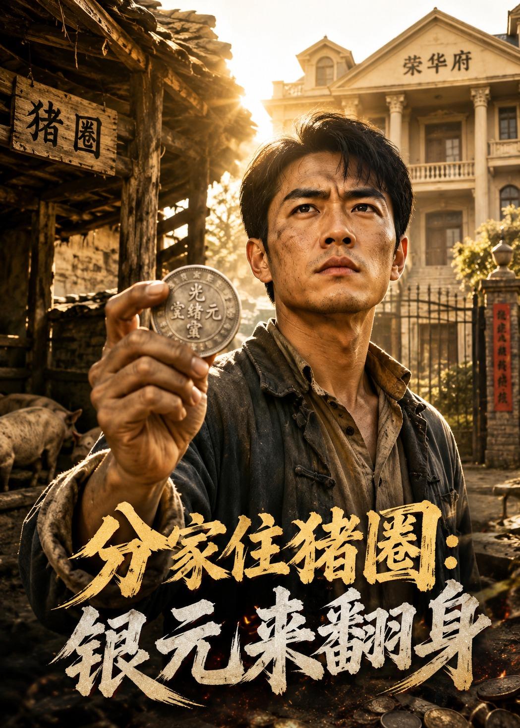 分家住猪圈：银元来翻身海报