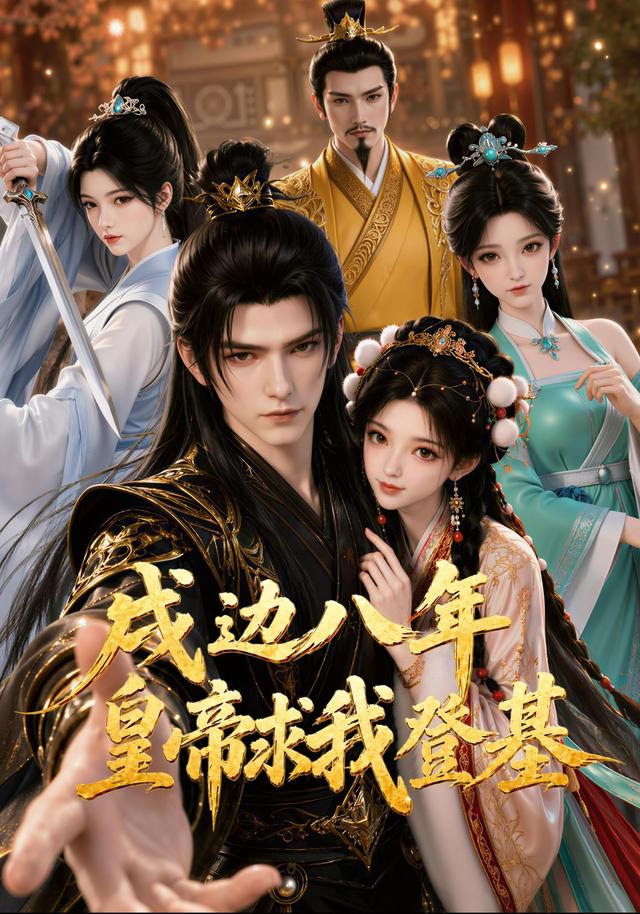 戍边八年，皇帝求我登基海报