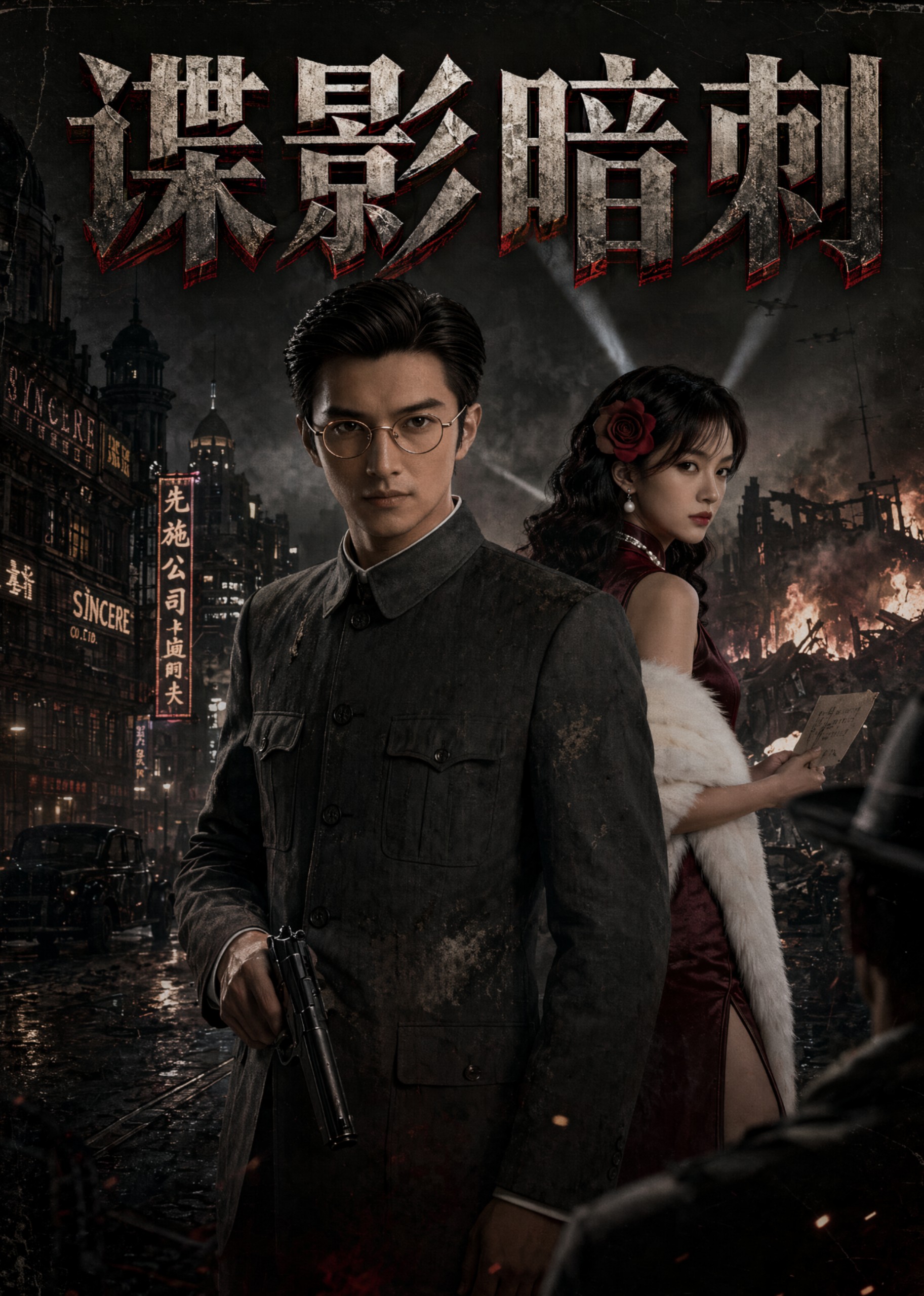 谍影暗刺海报