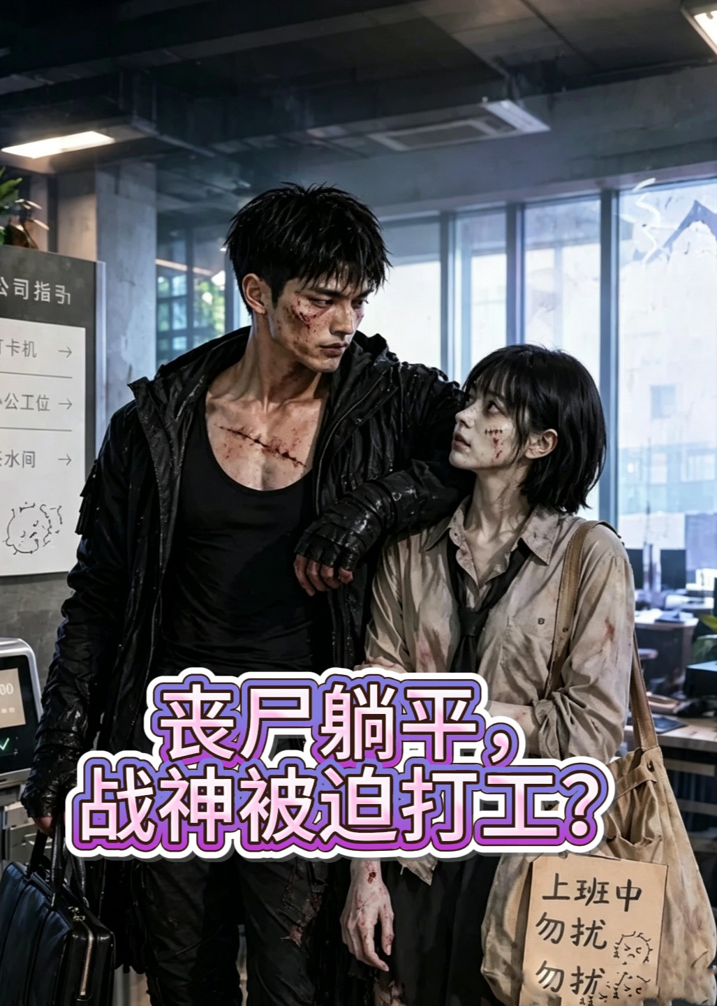 丧尸躺平，战神被迫打工海报
