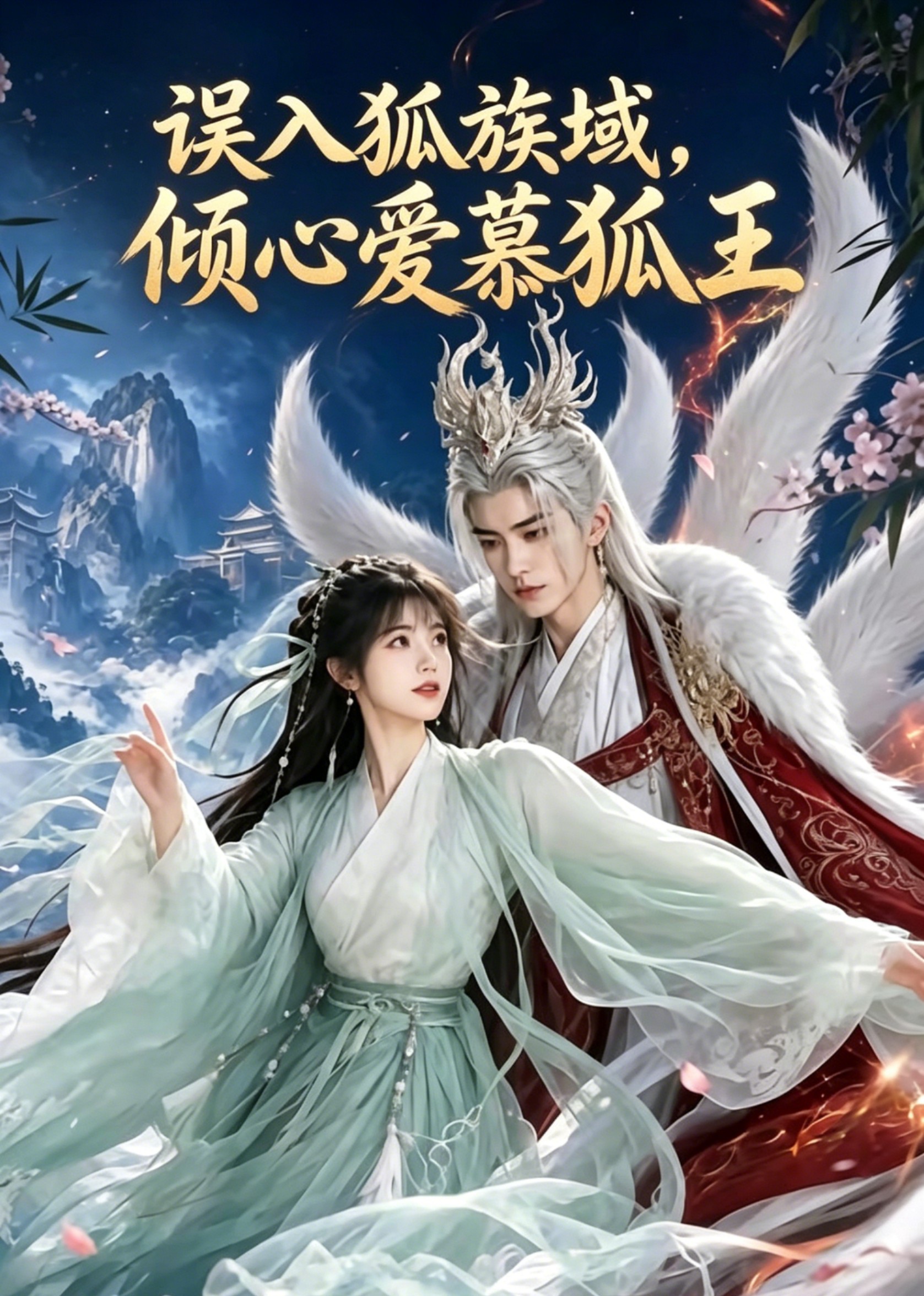 误入狐族域，倾心爱慕狐王海报