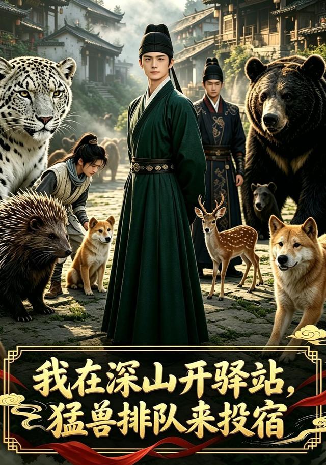 我在深山开驿站，猛兽排队来投宿海报