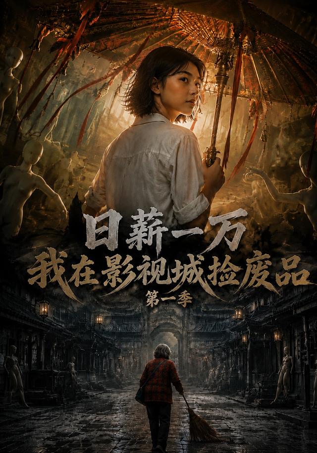 日薪一万，我在影视城捡废品第一季海报
