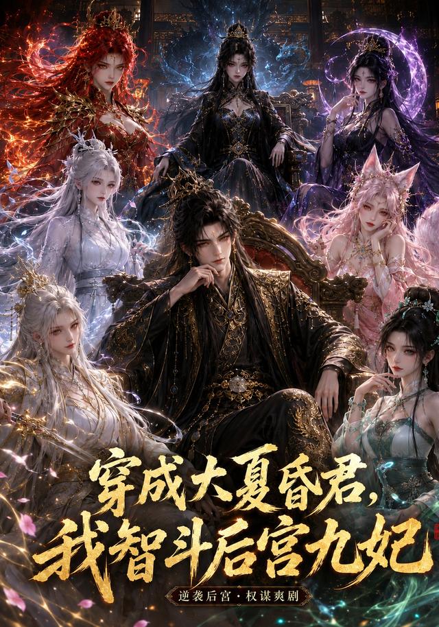 穿成大夏昏君，我智斗后宫九妃海报