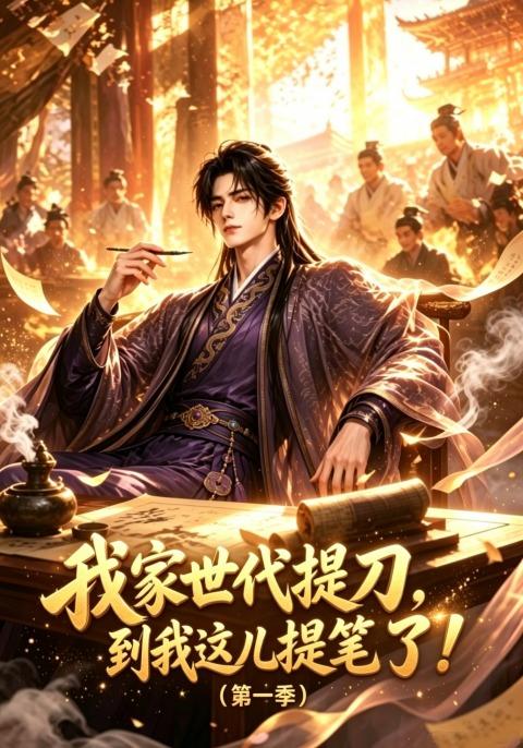 我家世代提刀，到我这儿提笔了第一季海报