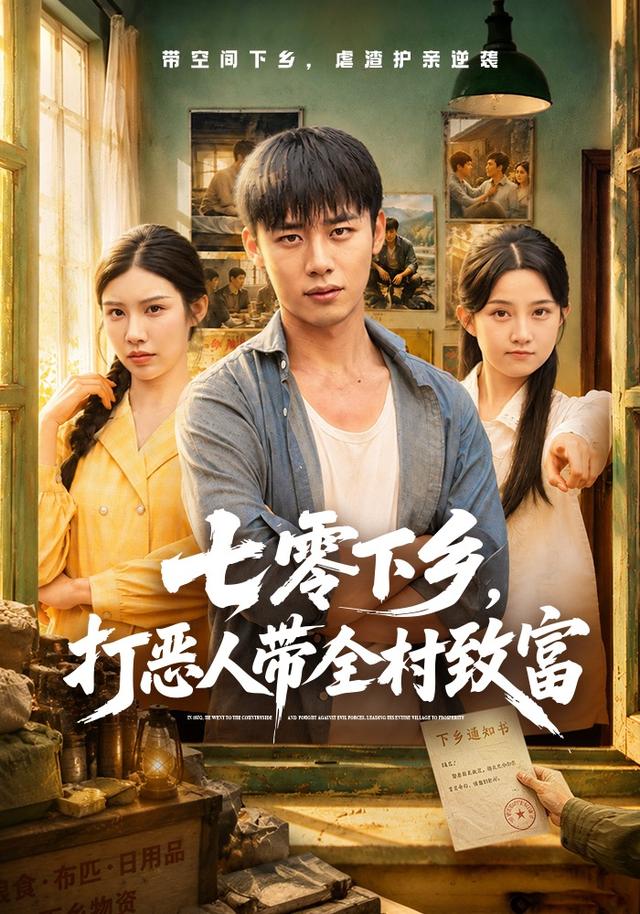 七零下乡，打恶人带全村致富海报