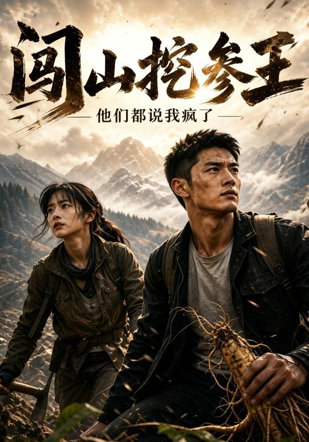 闯山挖参王，他们都说我疯了海报