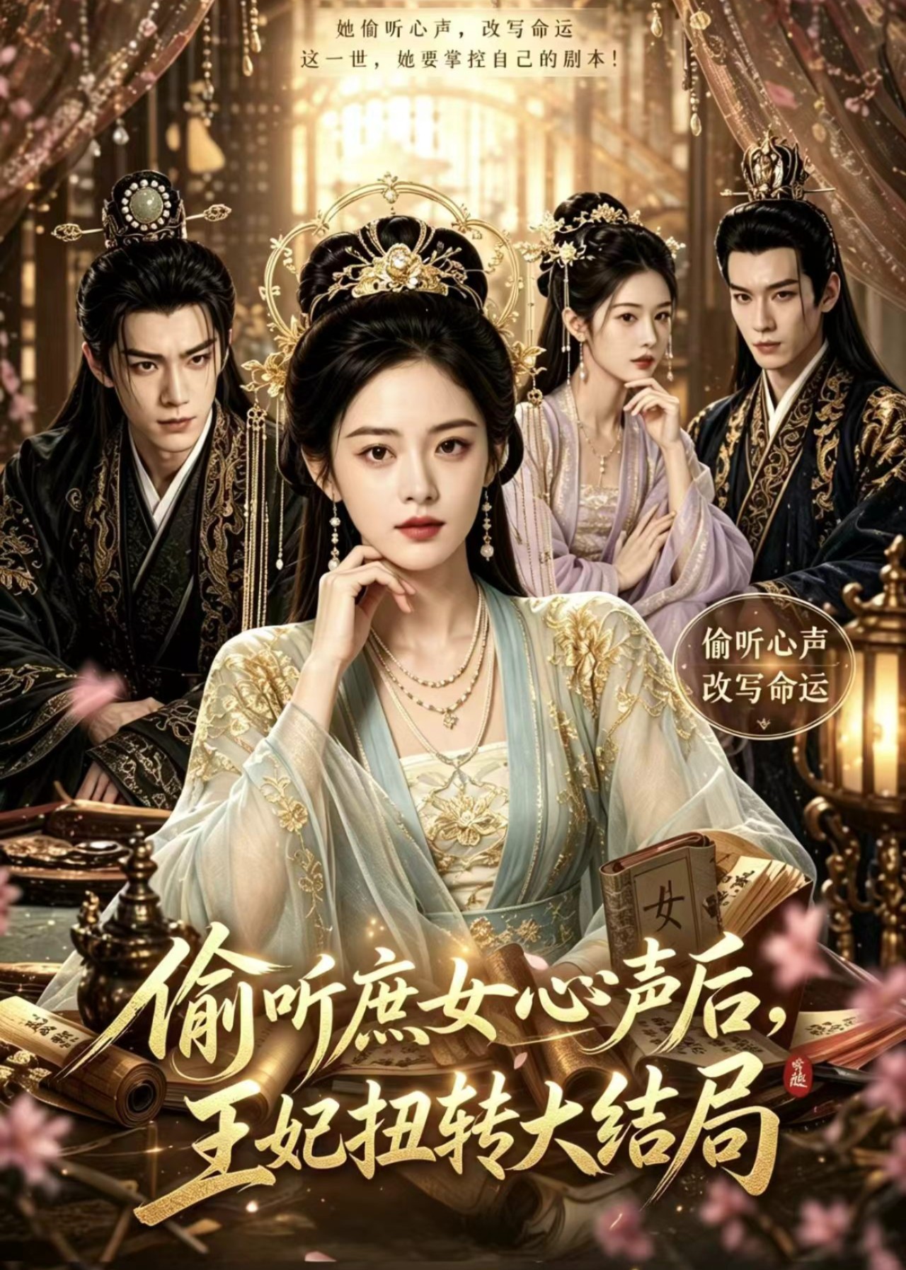偷听庶女心声后，王妃扭转大结局海报