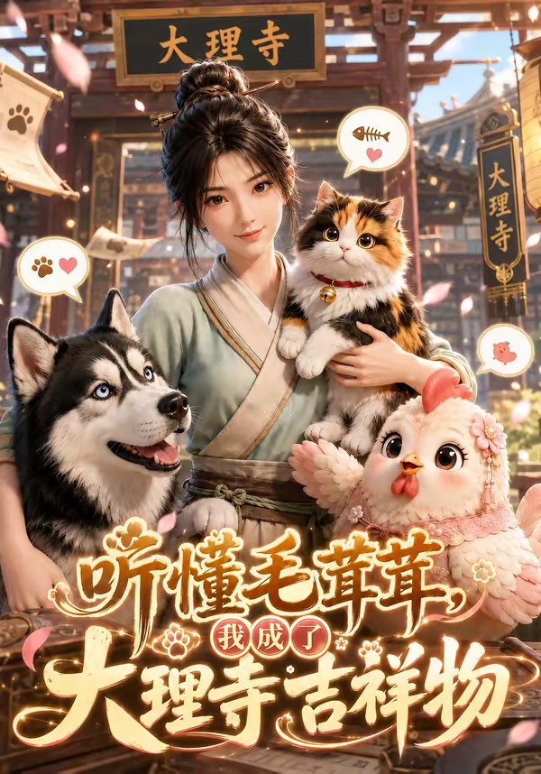 听懂毛茸茸，我成了大理寺吉祥物海报