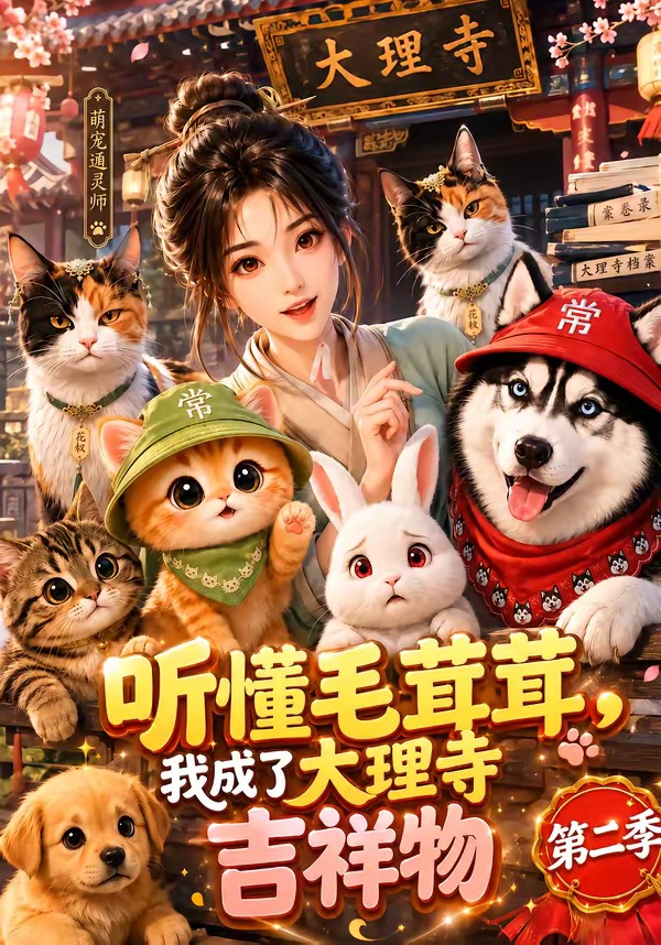 听懂毛茸茸，我成了大理寺吉祥物第二季海报