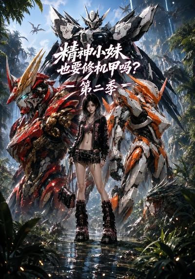 精神小妹也要修机甲吗第二季海报