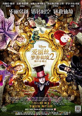 爱丽丝梦游仙境2：镜中奇遇记[电影解说]海报