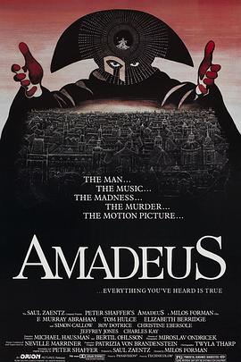 莫扎特传1984英语海报