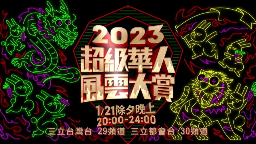 2023华人风云打赏海报
